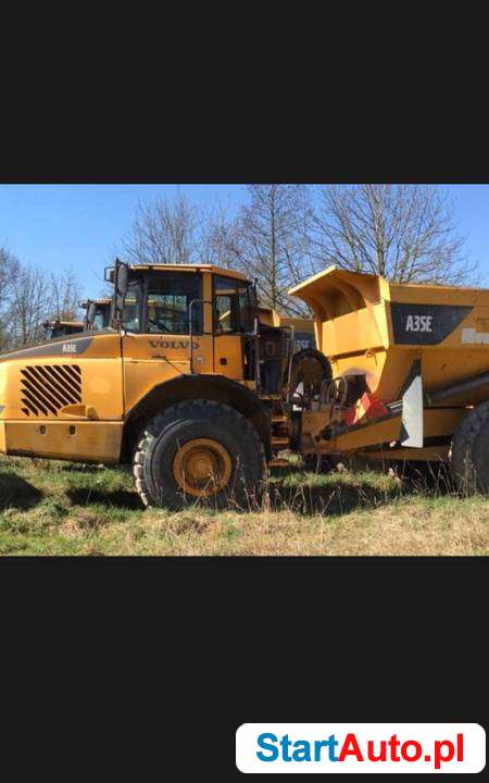 VOLVO A 35E WOZIDLO BUDOWLANE VAT = 0 Wywrotka terenowa 6×6