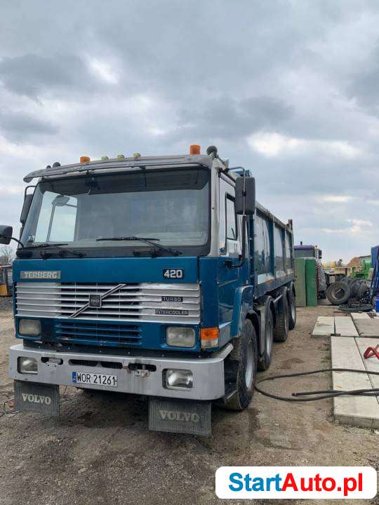 VOLVO TERBERG 420 / 8×8 Wywrotka