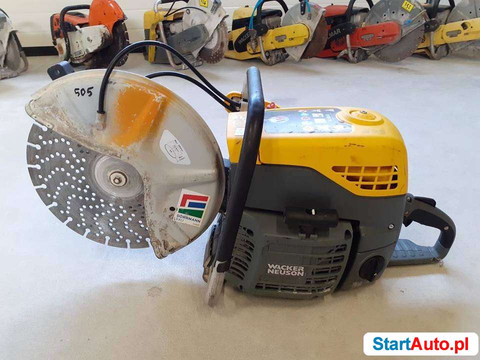 WACKER BTS 635 S Piła, przecinarka beton nr. 505 WROCŁAW