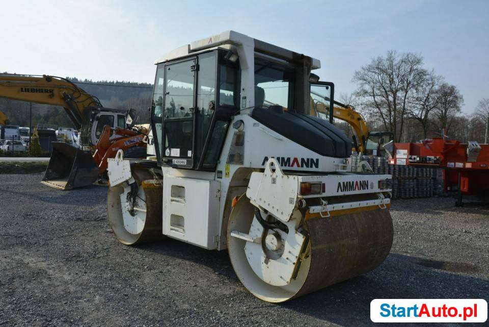 walec Amman AV 95-2 Tandem STAL-STAL Tandemowy