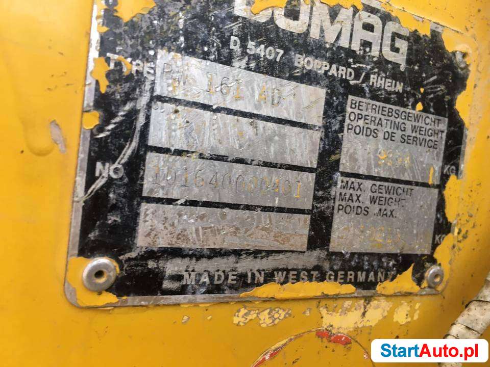 Walec Bomag BW 161 AD