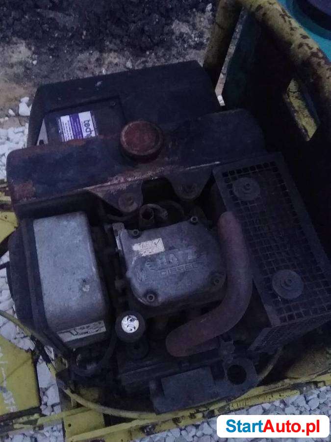 Walec drogowy 700kgAmmann AR65 prowadzony silnik diesel Hatz