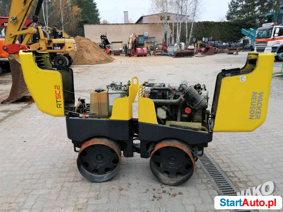 Walec dwubębnowy Wacker Neuson RT 82 SC2