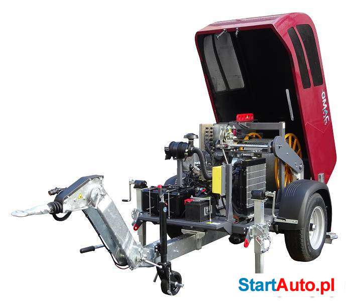 wciągarka kablowa o sile 5 ton