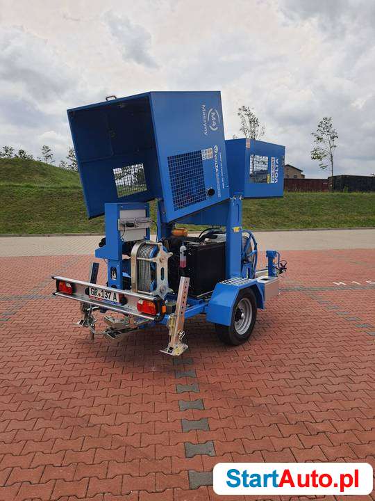 Wciągarki kablowe VOLTA 5,5 t, 1000 m liny DEG USB system