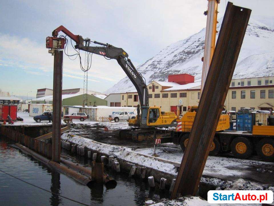 Wibromłot OVR 40S na koparkę