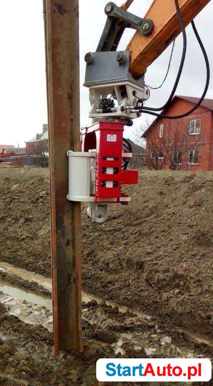 Używany wibromłot OVR 70SG na koparkę