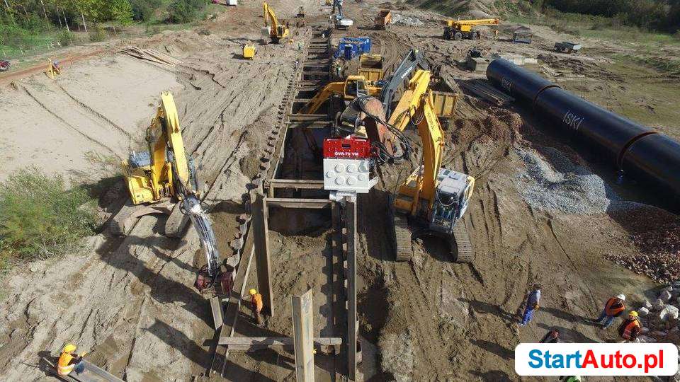 Wibromłot OVR 80VM na koparkę