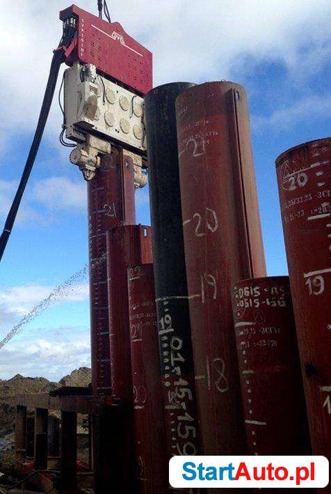 Wibromłot SVR 101 NF do pracy na dźwigu