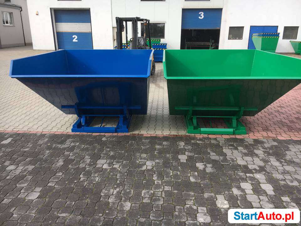 Wielka koleba NTK 2,5 m3 do wózka widłowego, producent