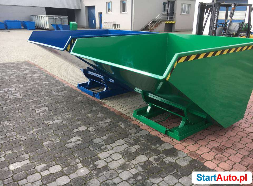 Wielka koleba NTK 2,5 m3 do wózka widłowego, producent