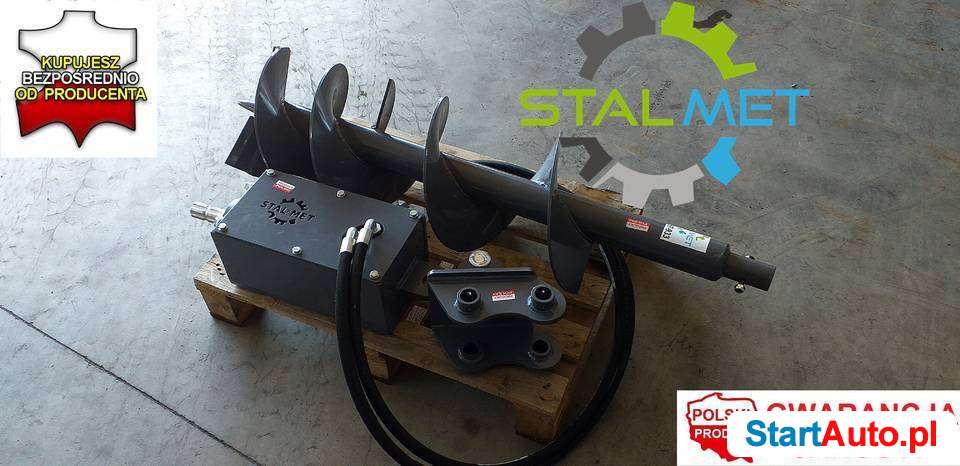 Wiertło świder ziemny wiertnica glebowa do traktora koparki