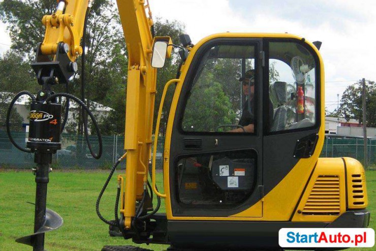 Wiertnica hydrauliczna Digga PD4, do koparki, HDS , do gleby