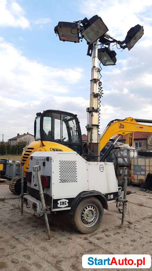 Wieża świetlnaSMC TL 90 Agregat prądotwórczy