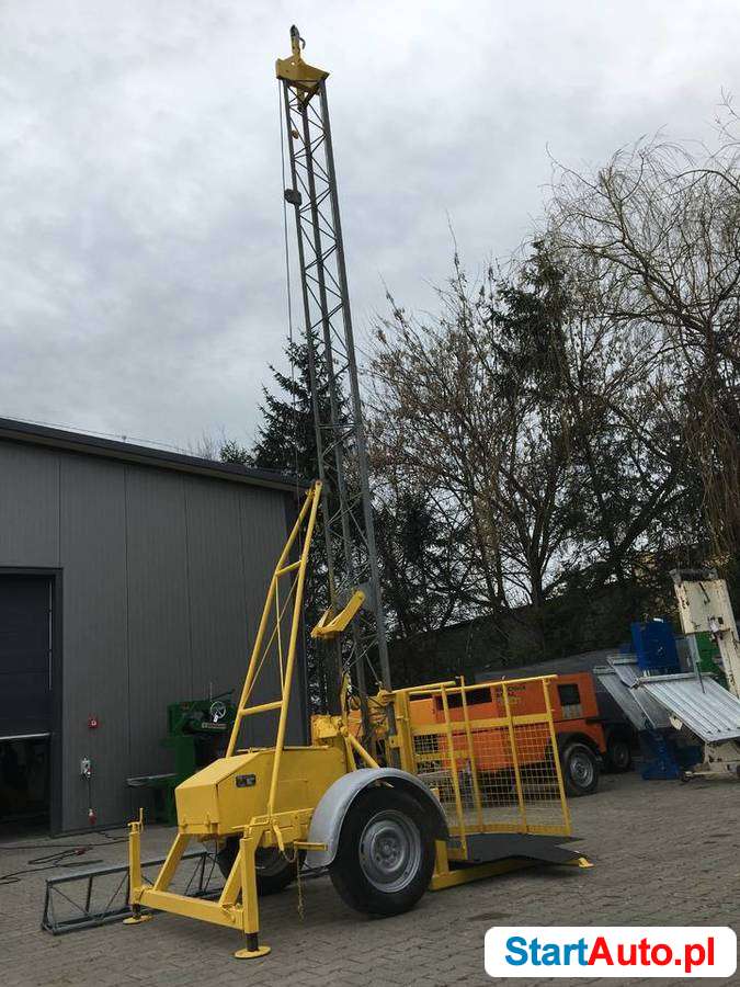 Winda Budowlana – wyciąg HERZOG 200 HD.podnośnik koszowy