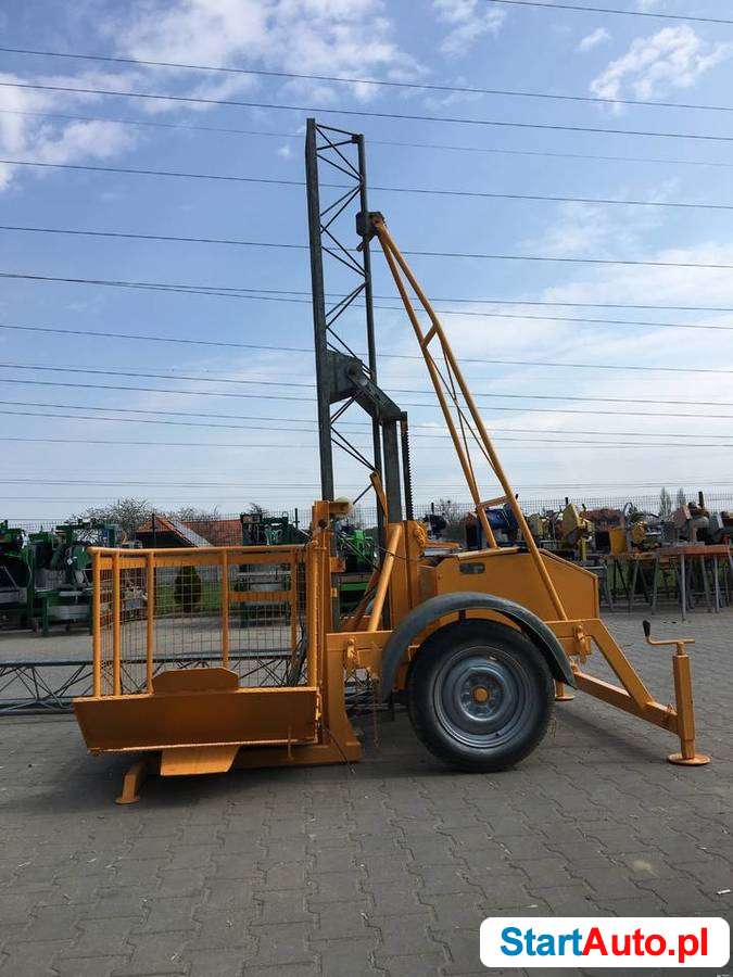 Winda Budowlana wyciąg HERZOG 200HW podnośnik wciągarka 230V