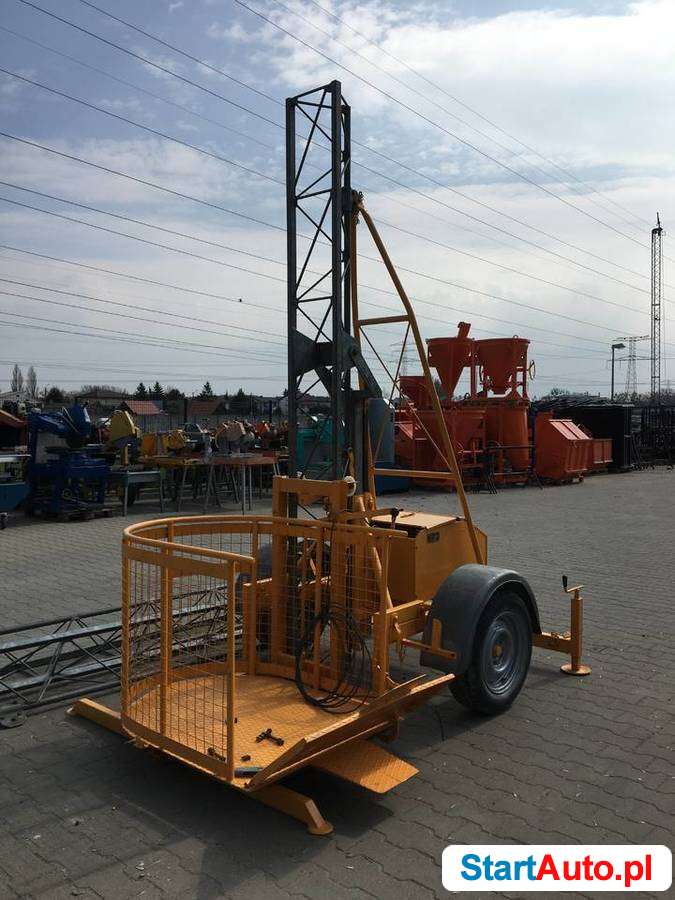 Winda Budowlana wyciąg HERZOG 200HW podnośnik wciągarka 230V