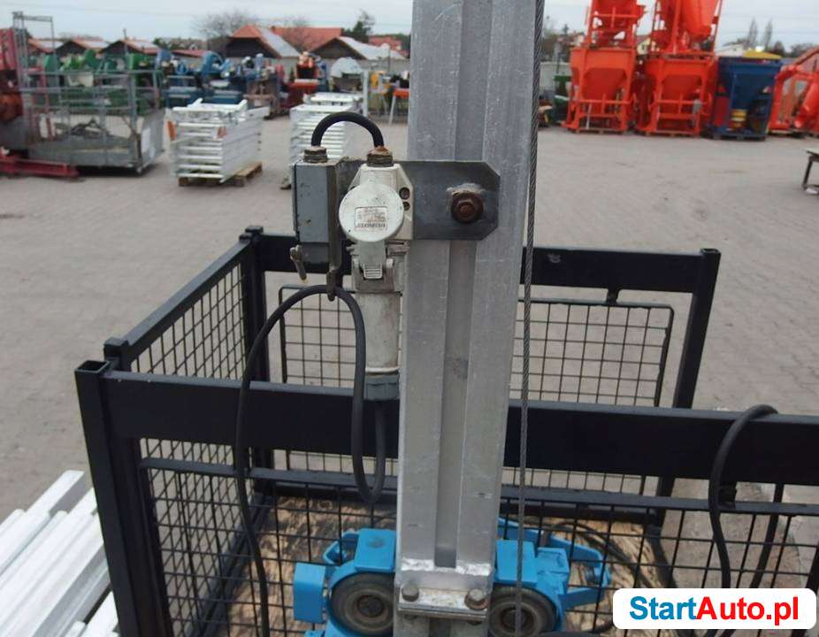 Winda budowlana – wyciąg Steinweg Superlift 11 m 200kg towar