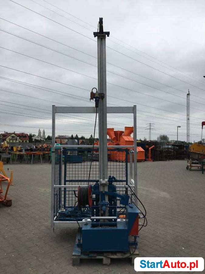 Winda budowlana – wyciąg Steinweg Superlift 11 m rusztowanie