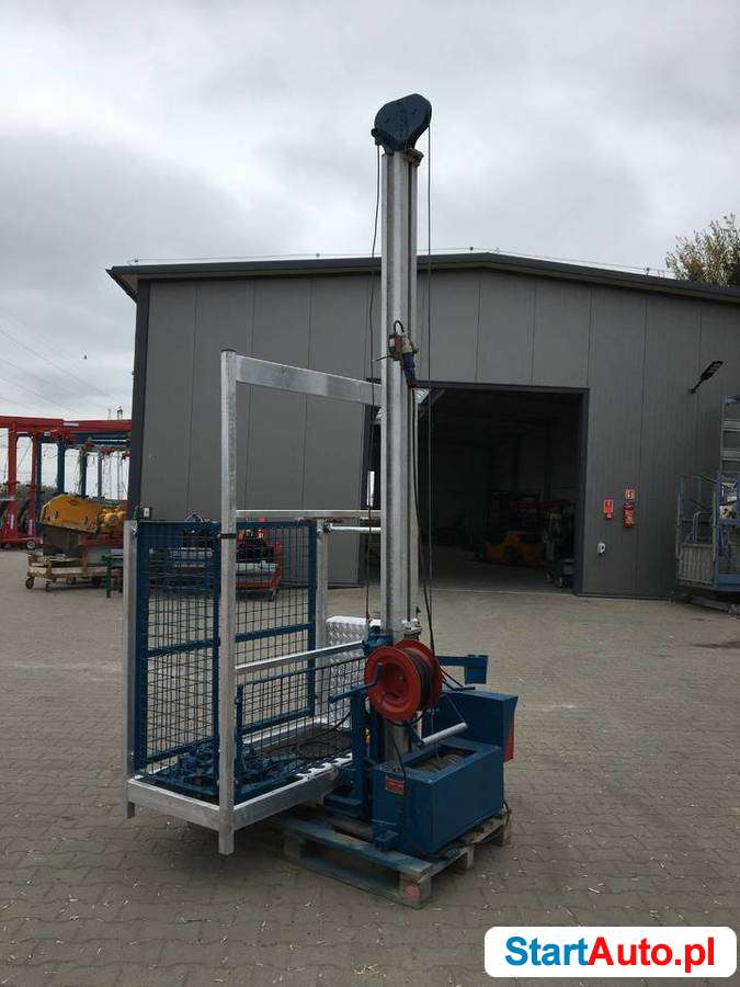 Winda budowlana – wyciąg Steinweg Superlift 11 m rusztowanie