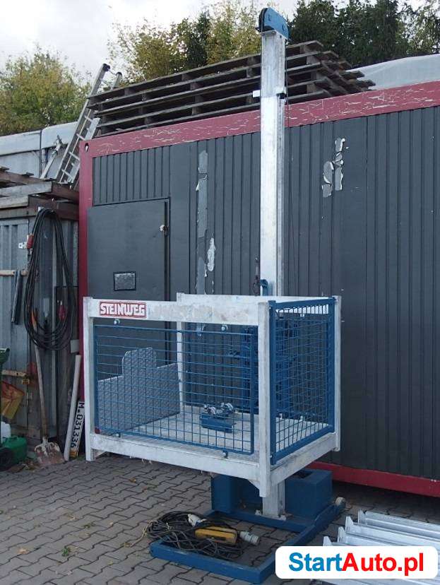 Winda budowlana – wyciąg Steinweg Superlift 13 m.