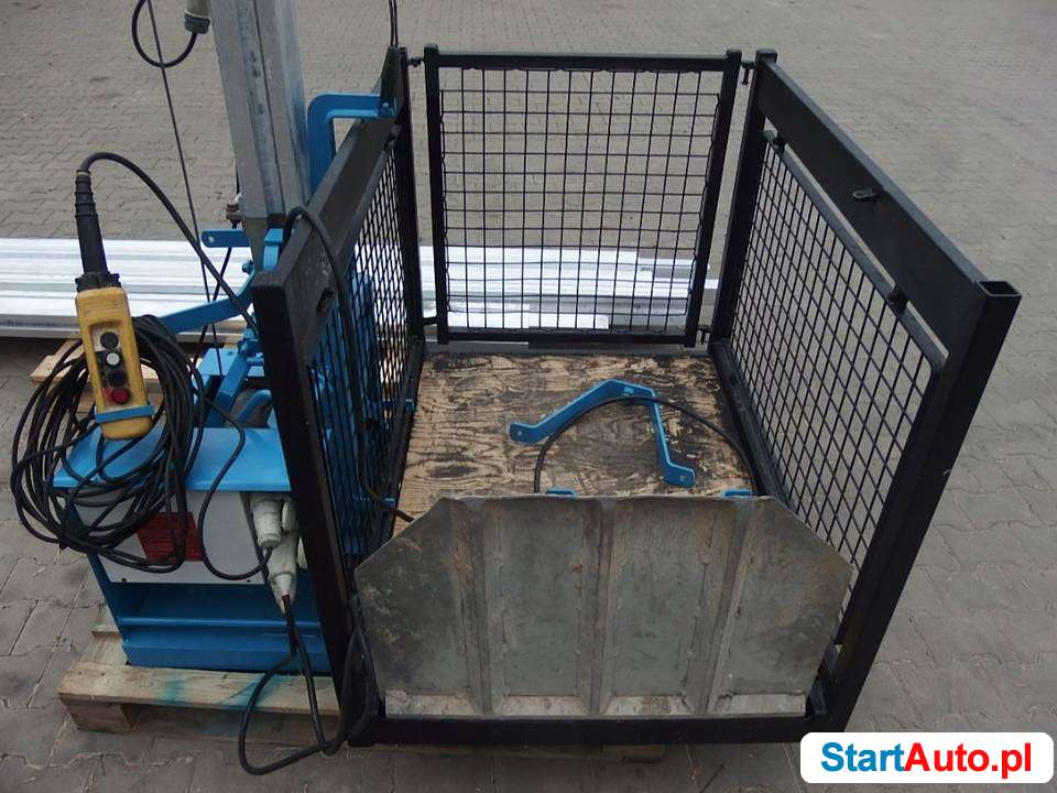 Winda budowlana – wyciąg Steinweg Superlift 13 m do zaprawy