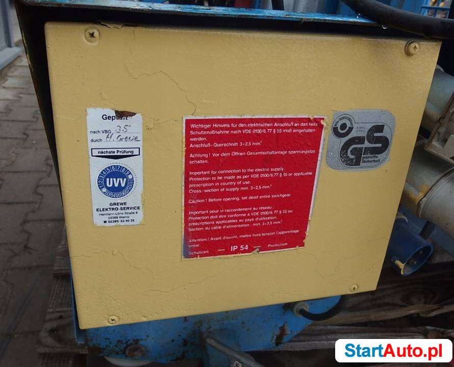 Winda budowlana – wyciąg Steinweg Superlift 13,5 m podnośnik