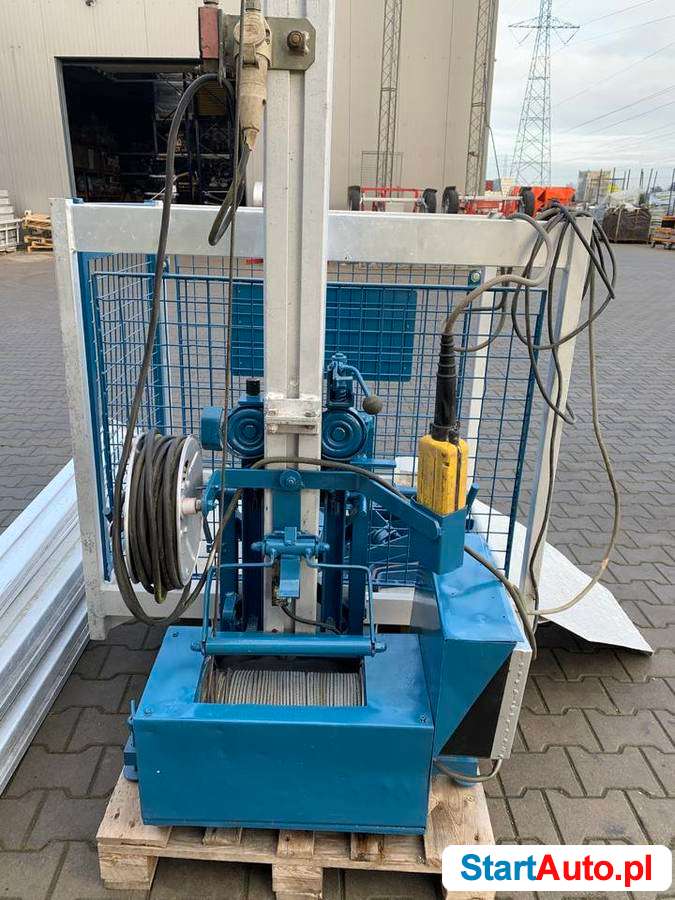 Winda budowlana – wyciąg Steinweg Superlift 15 m. wciągarka