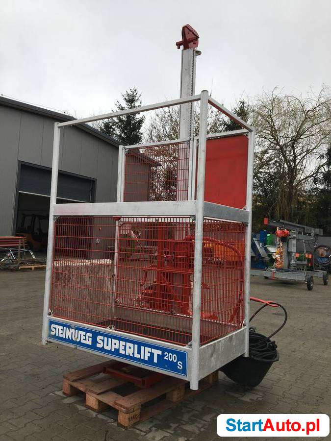 Winda budowlana – wyciąg Steinweg Superlift 200s 13m 200kg