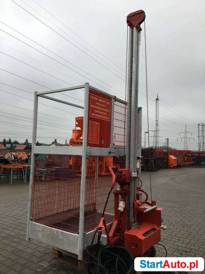 Winda budowlana – wyciąg Steinweg Superlift 200s 13m 200kg