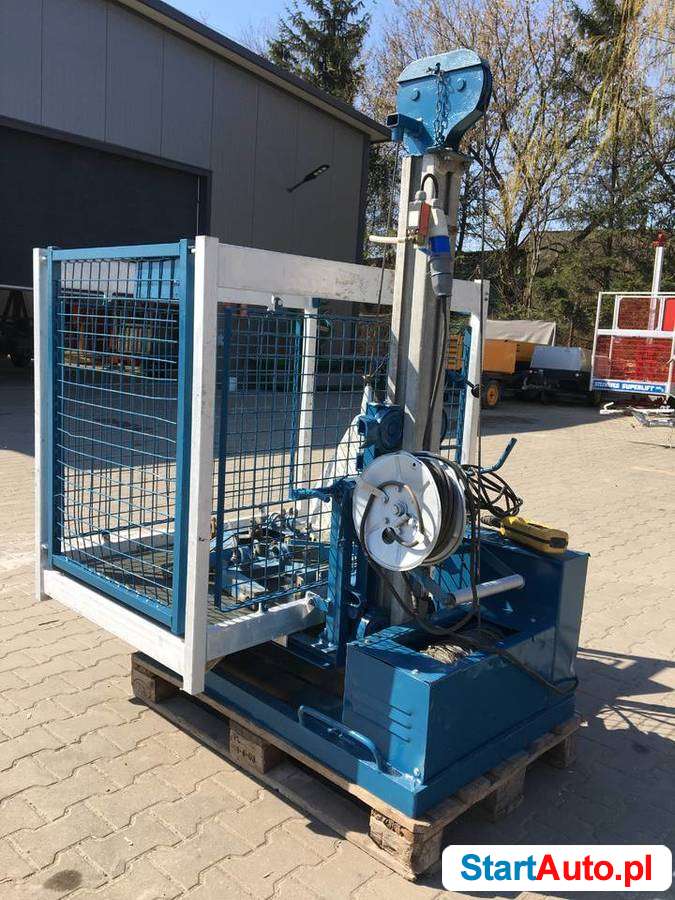 Winda budowlana – wyciąg Steinweg Superlift 9,5 m.