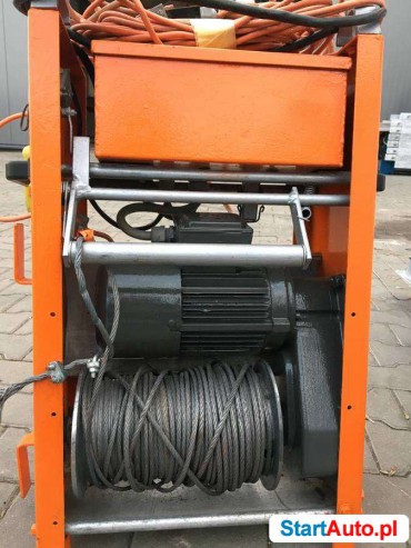 Winda dekarska budowlana BOCKER 16m aluminiowa fotowoltaika