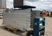 Winda dekarska budowlana GEDA Fixlift 250kg udźwigu 1,2kW