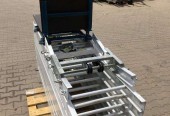 Winda dekarska budowlana GEDA Fixlift 250kg udźwigu 1,2kW