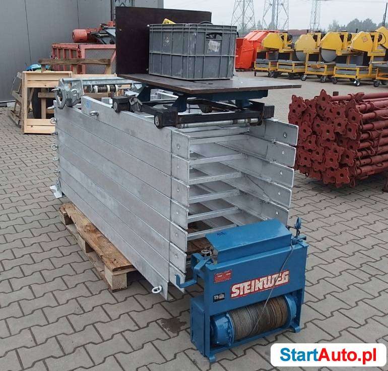 Winda dekarska budowlana STEINWEG 16m dachówka panele wyciąg