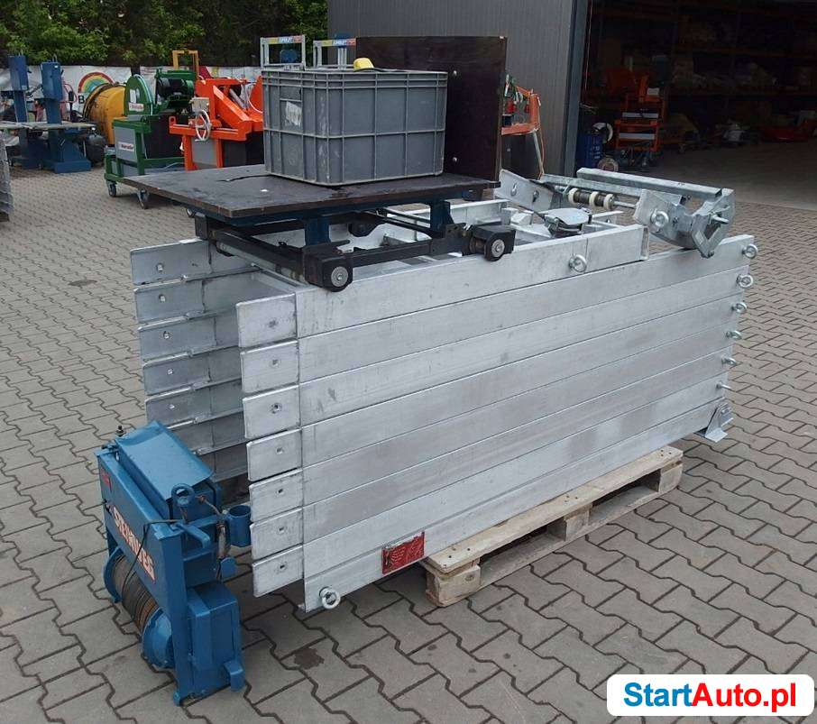 Winda dekarska budowlana STEINWEG 16m Wyciąg do dachówki