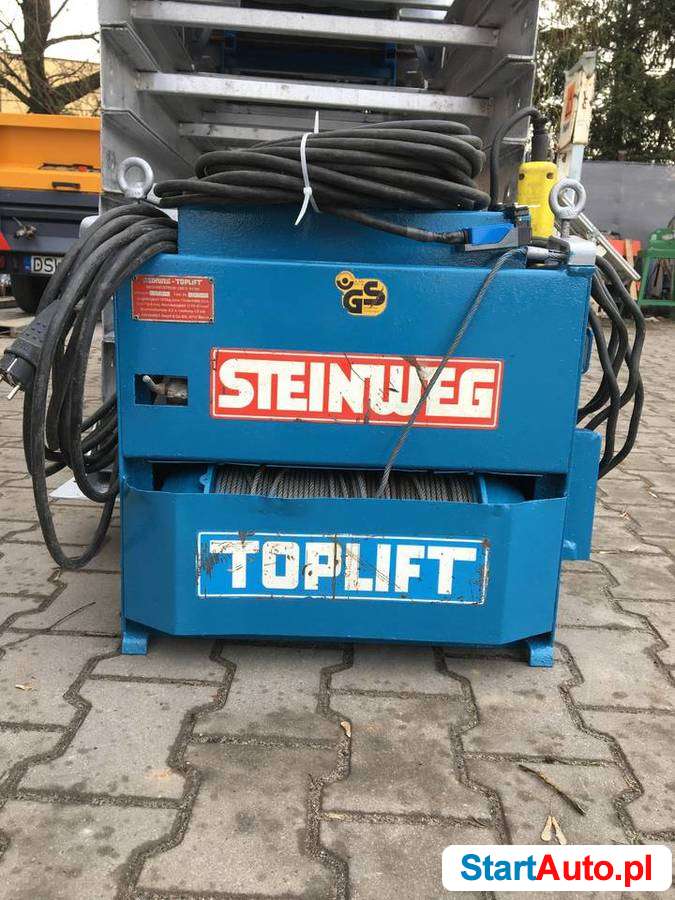 Winda dekarska budowlana STEINWEG 16m wyciąg wciągarka gruz