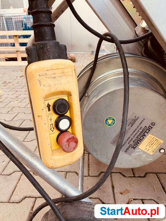 Winda dekarska Geda Combilift 200Z drabina wciągarka wyciąg