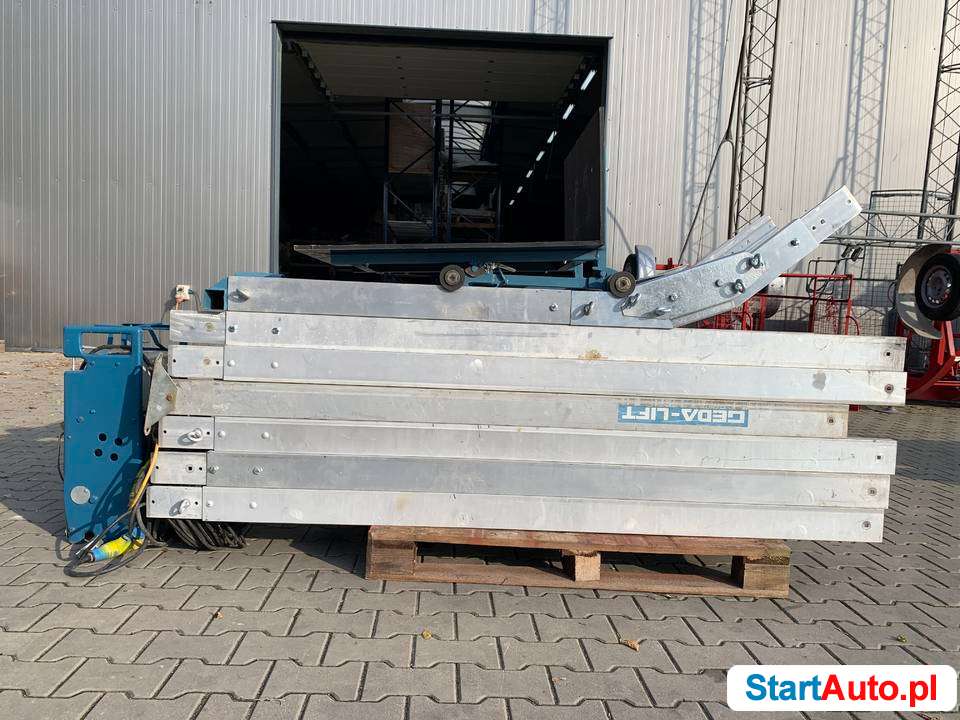 Winda dekarska GEDA LIFT wciągarka drabina budowlana bocker