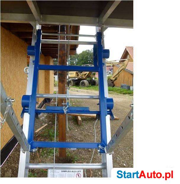 Winda dekarska Simplex standard 12m drabina NOWA jak Geda