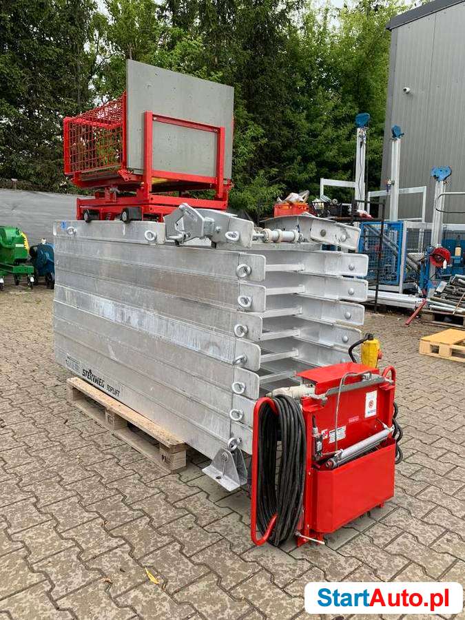 Winda dekarska Steinweg 18m aluminiowa lekka drabina na dach