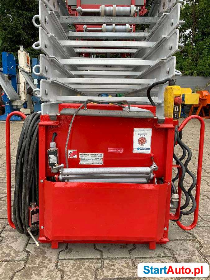 Winda dekarska Steinweg 18m aluminiowa lekka drabina na dach