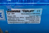 Winda dekarska Steinweg Toplift 14m duży kosz platforma