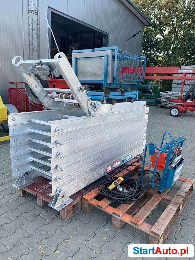 Winda dekarska Steinweg Toplift wciągarka drabina budowlana