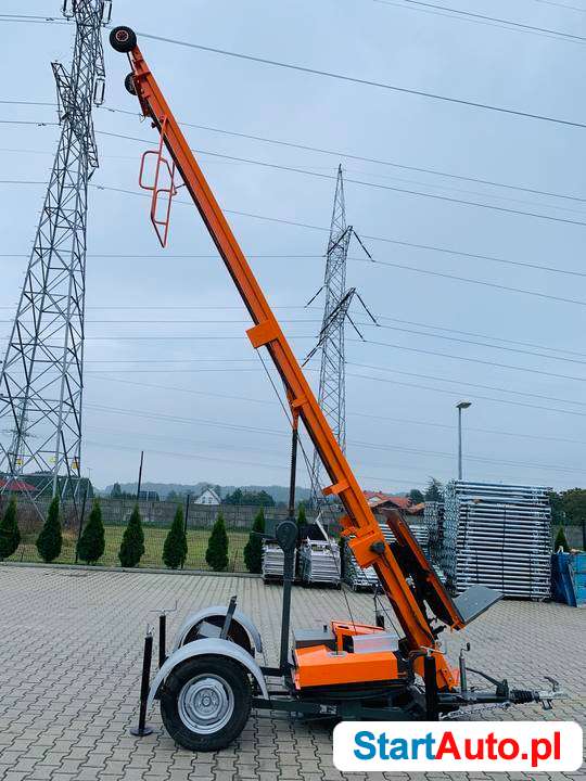 Winda drabina dekarska BOCKER HD 16 budowlana wciągarka