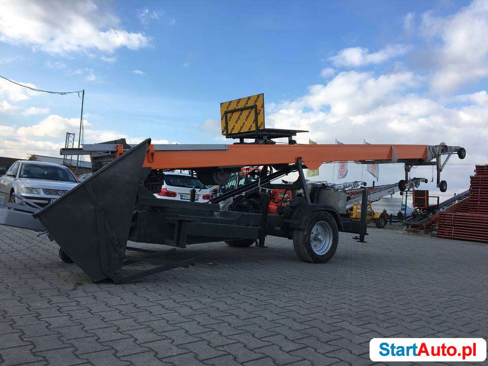 Winda drabina dekarska BOCKER HD26 K/G-5 budowlana dokumenty