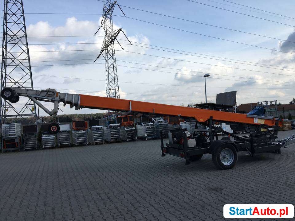 Winda drabina dekarska BOCKER HD26 K/G-5 budowlana dokumenty