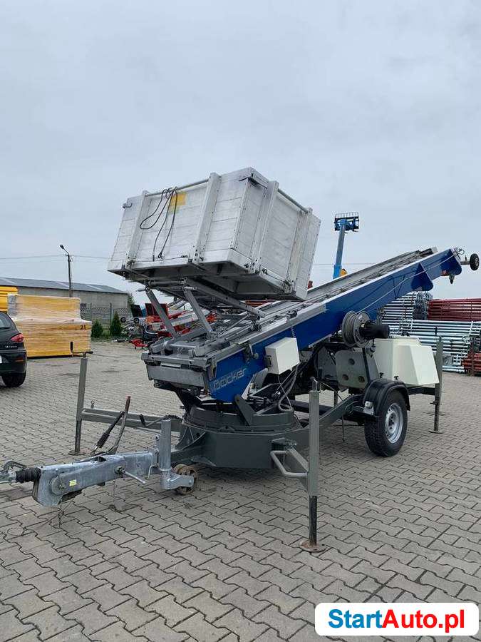 Winda drabina dekarska BOCKER HD26 wciągarka budowlana 300kg