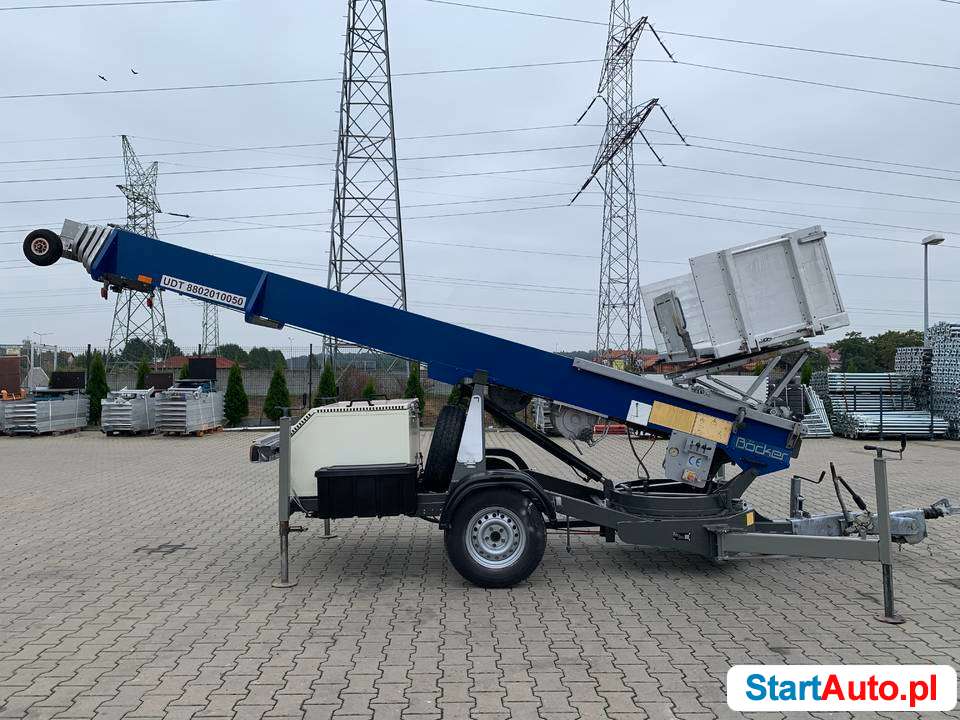 Winda drabina dekarska BOCKER HD26 wciągarka budowlana 300kg