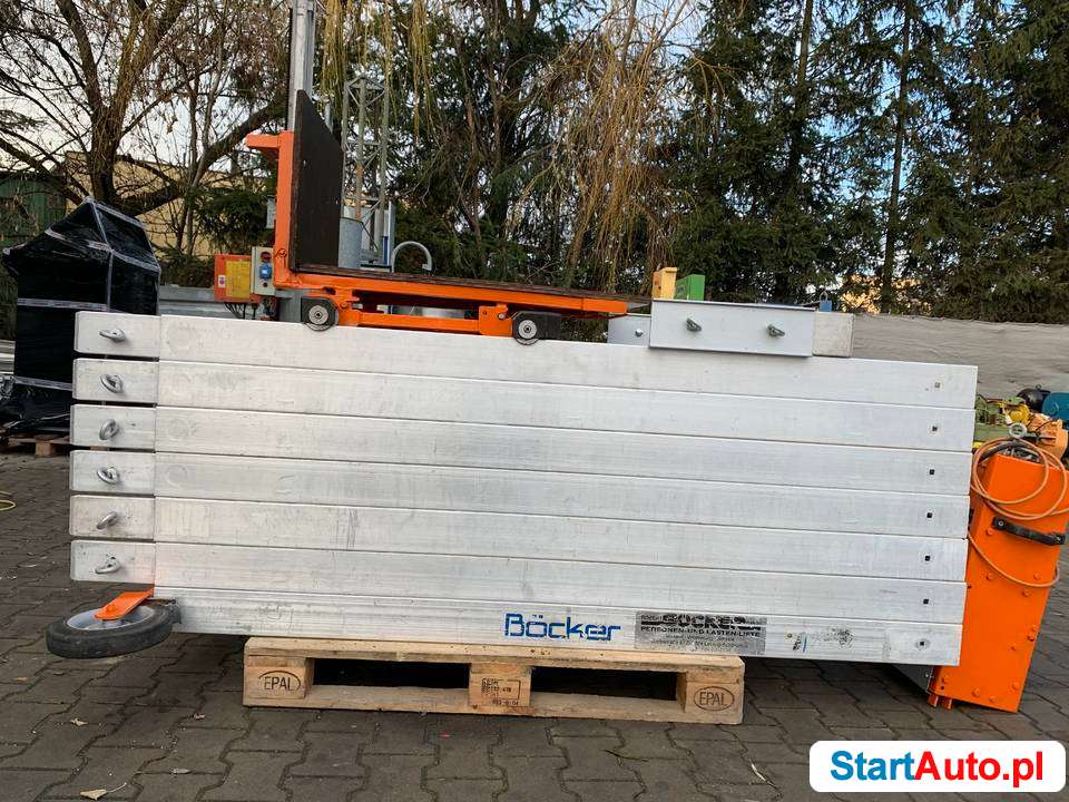 Winda drabina dekarska Bocker steinweg geda camac wciągarka